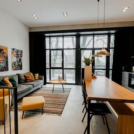 Modern And Spacious Loft Type Apartment 8 With Free Private Parking By "Owl Jazz Apartments" 考纳斯 外观 照片