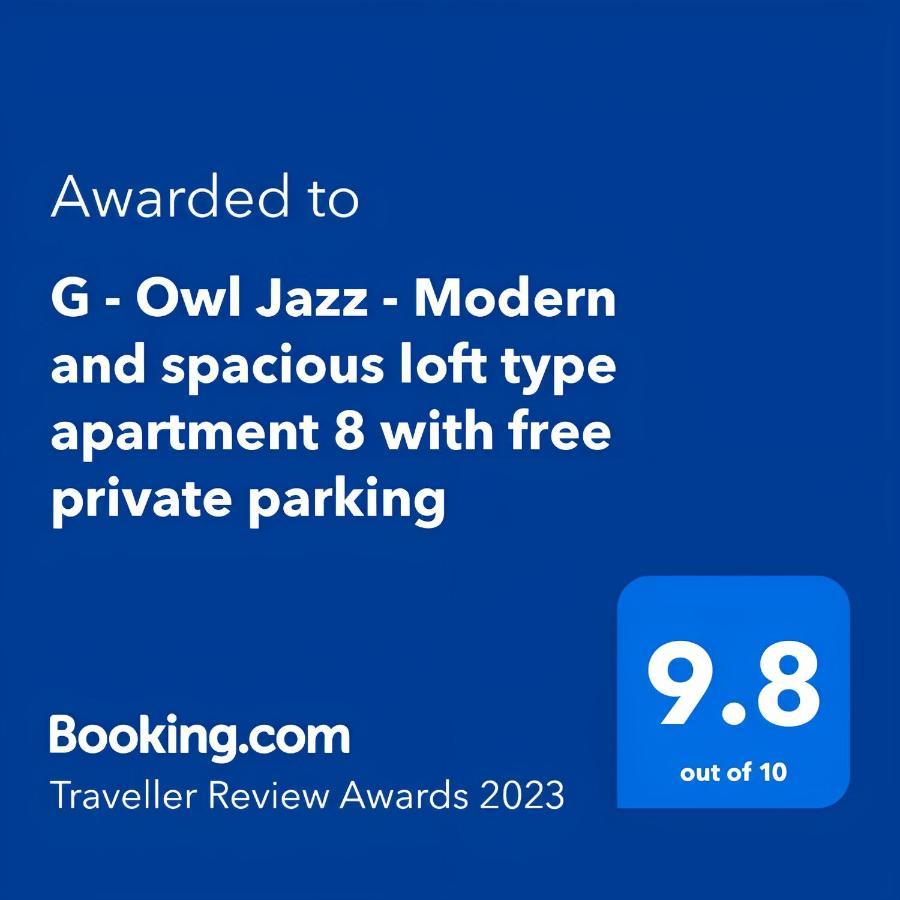 Modern And Spacious Loft Type Apartment 8 With Free Private Parking By "Owl Jazz Apartments" 考纳斯 外观 照片