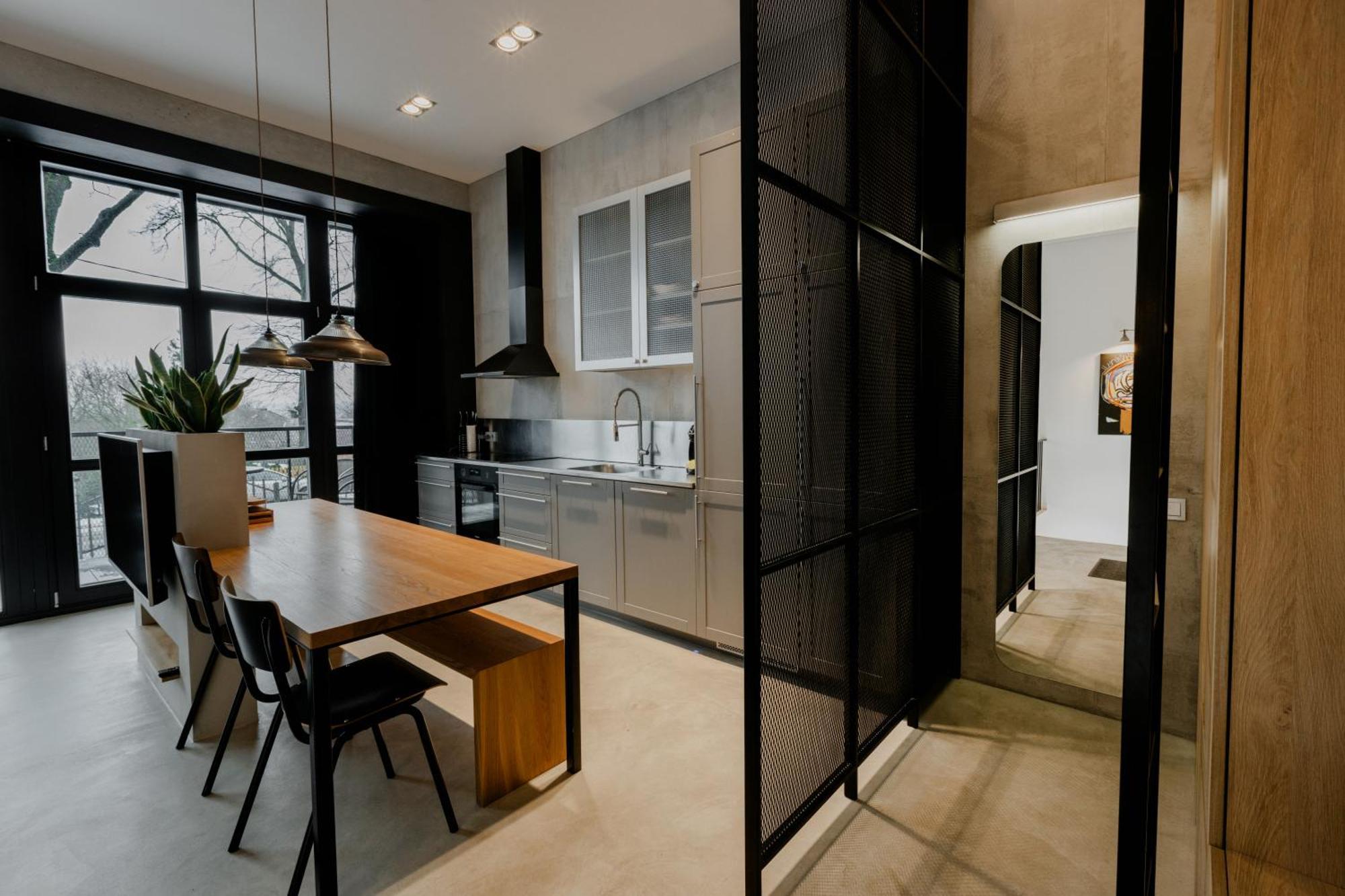 Modern And Spacious Loft Type Apartment 8 With Free Private Parking By "Owl Jazz Apartments" 考纳斯 外观 照片